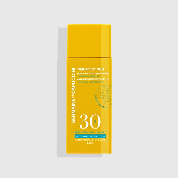 Fluido Protector Solar Antiedad SPF 30 | Timexpert Sun Antiedad
