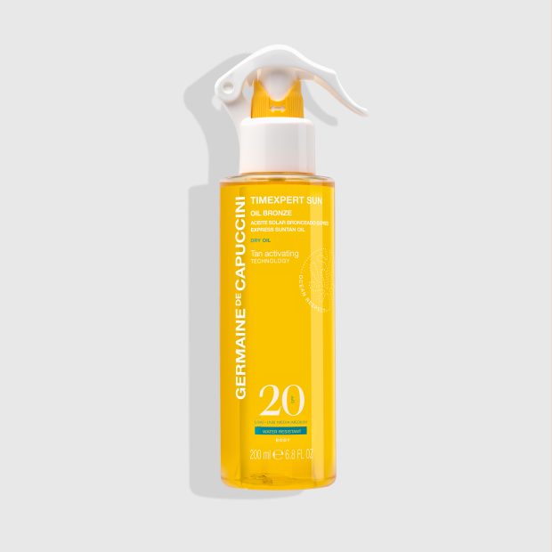 Aceite Solar Bronceado Exprés SPF 20 | Timexpert Sun Hidratante corporal